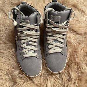 Puma sneaker wedges grey size 8.5 woman’s
